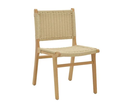 Καρέκλα Julien pakoworld rubberwood φυσικό-έδρα φυσικό σχοινί 61x54x85εκ - ΚΑΡΕΚΛΕΣ - ΠΟΛΥΘΡΟΝΕΣ ΕΣ. στο Milonadakis.gr