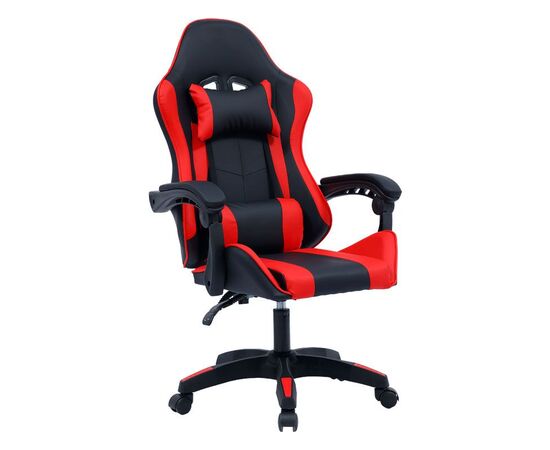 Καρέκλα γραφείου gaming William pakoworld PU μαύρο-κόκκινο - ΚΑΡΕΚΛΕΣ ΓΡΑΦΕΙΟΥ στο Milonadakis.gr