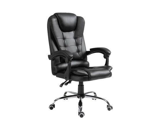 Καρέκλα γραφείου διευθυντή Benett pakoworld μαύρο pu 62x48x110εκ - ΚΑΡΕΚΛΕΣ ΓΡΑΦΕΙΟΥ στο Milonadakis.gr