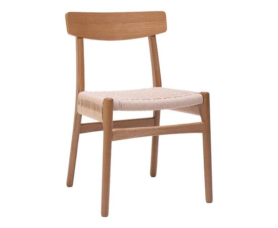 Καρέκλα Safal pakoworld oak δρυς ξύλο-έδρα εκρού σχοινί 51x50x78εκ - ΚΑΡΕΚΛΕΣ - ΠΟΛΥΘΡΟΝΕΣ ΕΣ. στο Milonadakis.gr