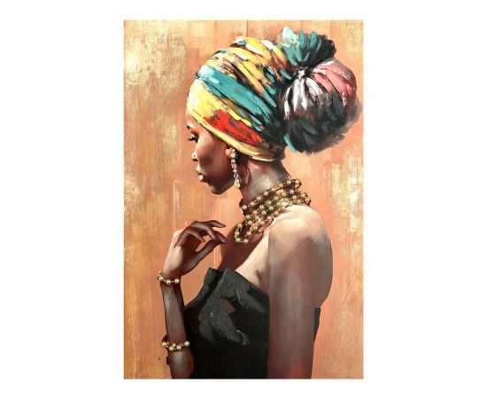 Πίνακας σε καμβά African Inart 80x3x10εκ - ΠΙΝΑΚΕΣ στο Milonadakis.gr