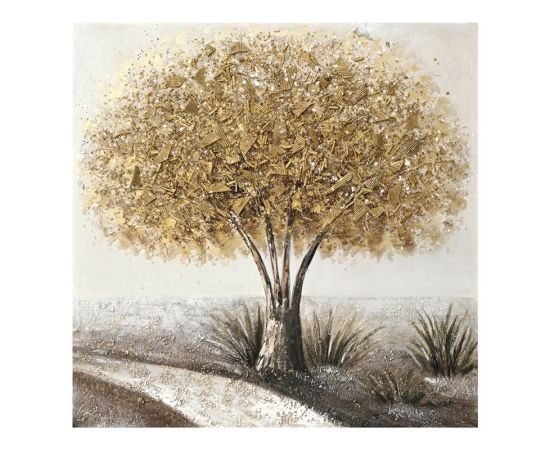 Πίνακας σε καμβά Forestree I Inart 100x3x100εκ - ΠΙΝΑΚΕΣ στο Milonadakis.gr