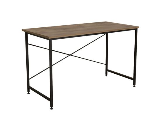 Γραφείο εργασίας Karvem pakoworld oak-μαύρο μελαμίνης 120x60x73εκ - ΓΡΑΦΕΙΑ στο Milonadakis.gr