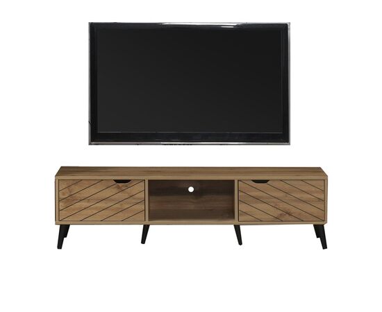 Έπιπλο τηλεόρασης Thelma pakoworld sonoma μελαμίνης 150x40x41.6εκ - ΕΠΙΠΛΑ ΤΗΛΕΟΡΑΣΗΣ στο Milonadakis.gr