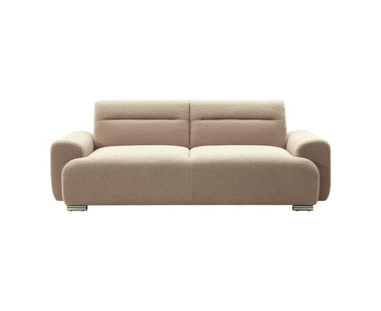 Kαναπές τριθέσιος Harmonious pakoworld μπουκλέ μπεζ 223.5x92x81εκ - ΚΑΝΑΠΕΔΕΣ-ΣΑΛΟΝΙΑ στο Milonadakis.gr