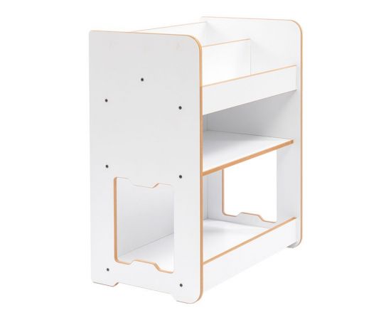 Ραφιέρα Seagull pakoworld λευκό mdf 57x34x70εκ - ΟΡΓΑΝΩΣΗ ΣΠΙΤΙΟΥ στο Milonadakis.gr