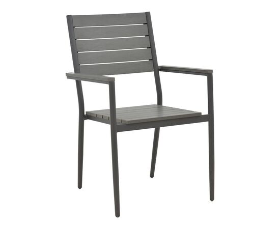Πολυθρόνα Uplift pakoworld αλουμίνιο ανθρακί- plywood γκρι 60x56.3x89εκ - ΚΑΡΕΚΛΕΣ - ΠΟΛΥΘΡΟΝΕΣ στο Milonadakis.gr