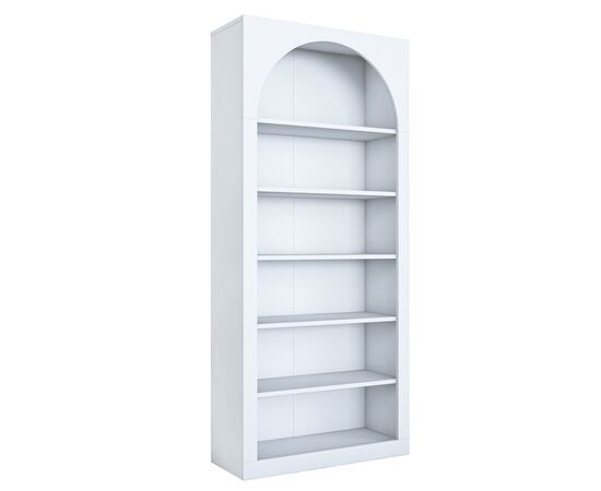 Βιβλιοθήκη Zoel pakoworld λευκό μελαμίνης 80x31.5x180εκ - ΒΙΒΛΙΟΘΗΚΕΣ στο Milonadakis.gr