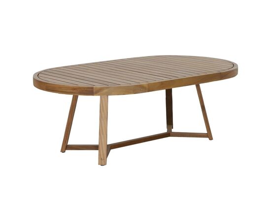Τραπέζι Stellan pakoworld μασίφ ξύλο ευκαλύπτου 220x130x75εκ - ΤΡΑΠΕΖΙΑ ΕΞ. ΧΩΡΟΥ στο Milonadakis.gr