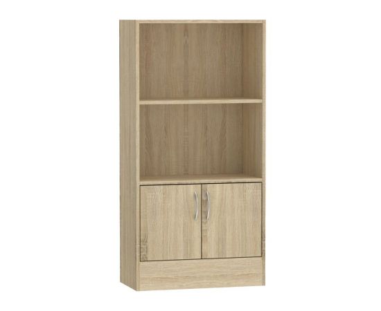 Βιβλιοθήκη Negan pakoworld sonoma μελαμίνης 60x30x120εκ - ΒΙΒΛΙΟΘΗΚΕΣ στο Milonadakis.gr