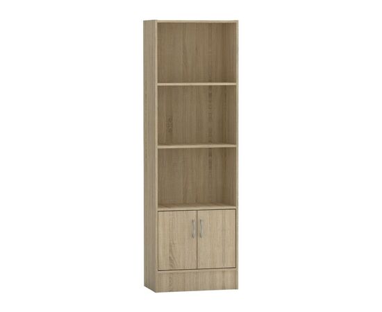 Βιβλιοθήκη Negan pakoworld sonoma μελαμίνης 57x33x180εκ - ΒΙΒΛΙΟΘΗΚΕΣ στο Milonadakis.gr