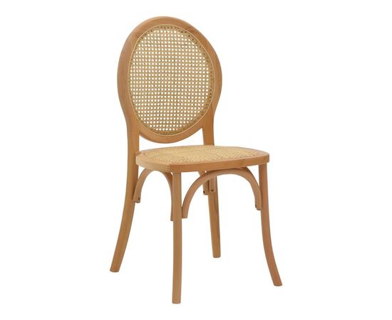 Καρέκλα Camil pakoworld φυσικό ξύλο οξιάς-φυσικό rattan 45x50x94εκ - ΚΑΡΕΚΛΕΣ - ΠΟΛΥΘΡΟΝΕΣ ΕΣ. στο Milonadakis.gr