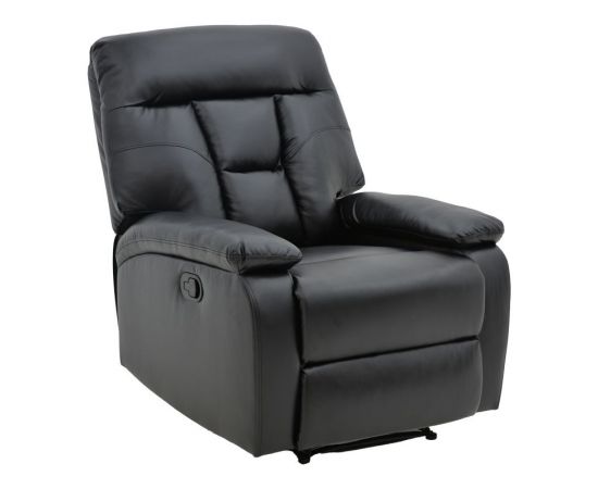 Πολυθρόνα relax Terpsi pakoworld μαύρο PU 80x94x102εκ - ΚΑΡΕΚΛΕΣ - ΠΟΛΥΘΡΟΝΕΣ ΕΣ. στο Milonadakis.gr