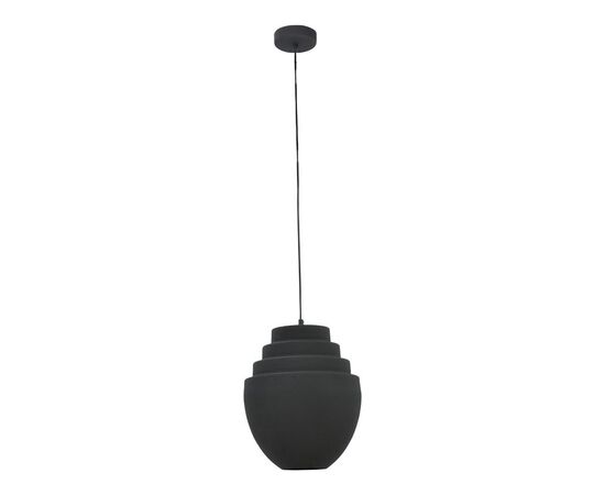Φωτιστικό οροφής Kelsy Inart E27 μαύρο μέταλλο Φ30x122εκ - ΦΩΤΙΣΤΙΚΑ ΟΡΟΦΗΣ στο Milonadakis.gr