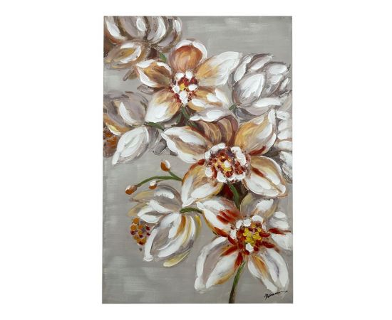 Πίνακας σε καμβά Flourish I Inart 80x3x120εκ - ΠΙΝΑΚΕΣ στο Milonadakis.gr