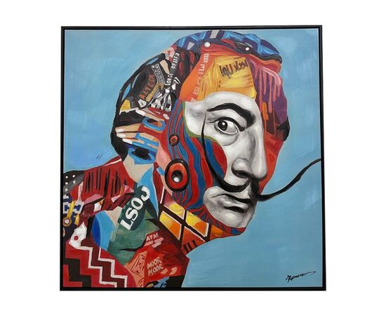 Πίνακας σε καμβά με πλαίσιο Eyelo Inart 80x3.5x80εκ - ΠΙΝΑΚΕΣ στο Milonadakis.gr