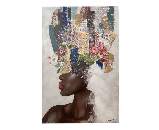 Πίνακας σε καμβά Drenia I Inart 80x3x120εκ - ΠΙΝΑΚΕΣ στο Milonadakis.gr