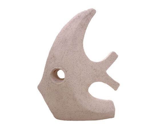 Επιτραπέζιο διακοσμητικό ψάρι Lakol Inart λευκό terracotta 25x7x33εκ - ΑΝΤΙΚΕΙΜΕΝΑ στο Milonadakis.gr