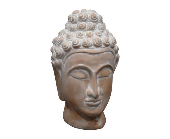 Επιτραπέζιο διακοσμητικό βούδας Rolia Inart γκρι terracotta 16x16x28εκ - ΑΝΤΙΚΕΙΜΕΝΑ στο Milonadakis.gr