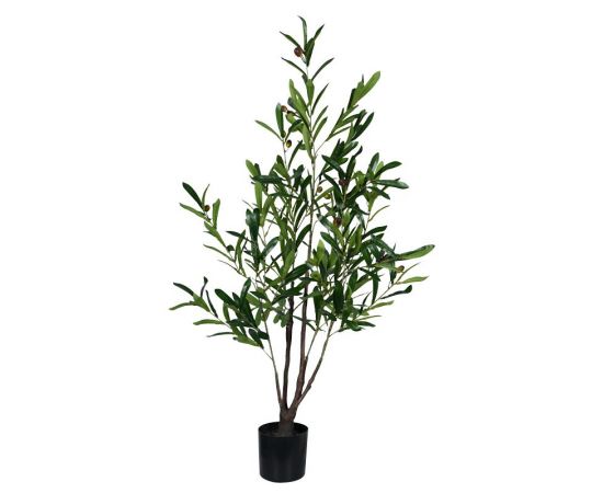 Διακοσμητικό φυτό Olive tree σε γλάστρα Inart πράσινο pp Υ120εκ - ΤΕΧΝΗΤΑ ΦΥΤΑ στο Milonadakis.gr