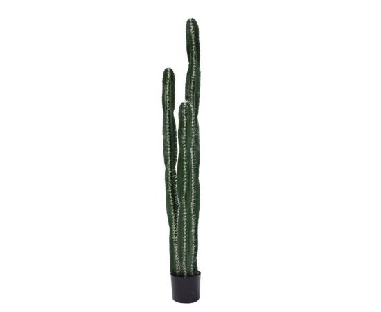 Διακοσμητικό φυτό Cactus II σε γλάστρα Inart πράσινο pp Υ155εκ - ΤΕΧΝΗΤΑ ΦΥΤΑ στο Milonadakis.gr