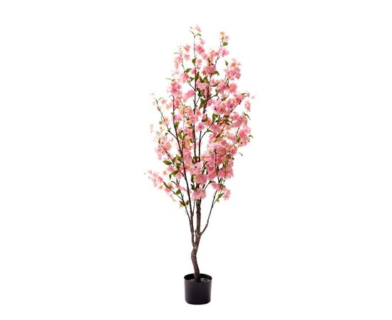 Διακοσμητικό φυτό Peach flower σε γλάστρα Inart ροζ pp Υ140εκ - ΤΕΧΝΗΤΑ ΦΥΤΑ στο Milonadakis.gr
