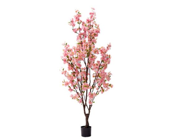 Διακοσμητικό φυτό Peach flower I σε γλάστρα Inart ροζ pp Υ170εκ - ΤΕΧΝΗΤΑ ΦΥΤΑ στο Milonadakis.gr