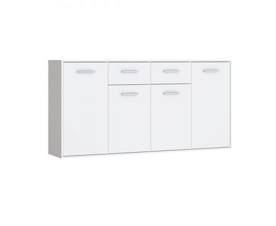 Μπουφές Drepen pakoworld μελαμίνη σε λευκό χρώμα 162.3x34.2x81.7εκ - ΜΠΟΥΦΕΔΕΣ-ΚΟΝΣΟΛΕΣ στο Milonadakis.gr