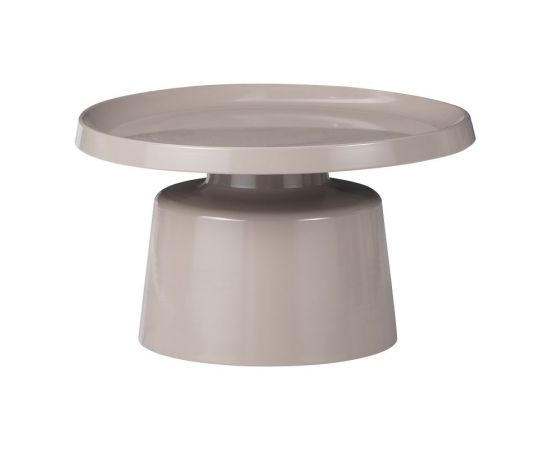 Βοηθητικό τραπέζι Ginoze Inart cappuccino μέταλλο Φ70x40εκ - ΒΟΗΘΗΤΙΚΑ ΤΡΑΠΕΖΑΚΙΑ στο Milonadakis.gr