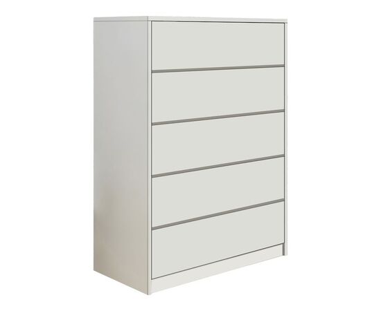 Συρταριέρα Kuanger pakoworld mdf σε λευκή απόχρωση 80x40x109εκ - ΣΥΡΤΑΡΙΕΡΕΣ - ΤΟΥΑΛΕΤΕΣ στο Milonadakis.gr