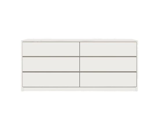 Συρταριέρα Kuanger pakoworld mdf σε λευκή απόχρωση 120x40x70εκ - ΣΥΡΤΑΡΙΕΡΕΣ - ΤΟΥΑΛΕΤΕΣ στο Milonadakis.gr