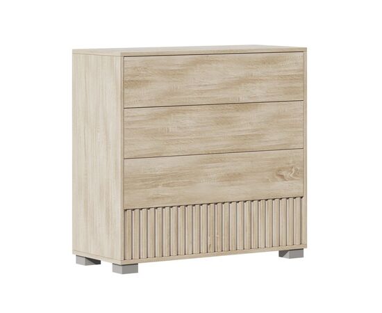 Συρταριέρα Bruse pakoworld μελαμίνη σε sonoma-oak απόχρωση 96.7x40.5x92.9εκ - ΣΥΡΤΑΡΙΕΡΕΣ - ΤΟΥΑΛΕΤΕΣ στο Milonadakis.gr