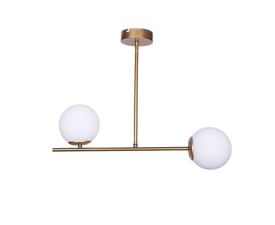 Φωτιστικό οροφής Opedro pakoworld χρυσό μέταλλο 60x30x40εκ - ΦΩΤΙΣΤΙΚΑ ΟΡΟΦΗΣ στο Milonadakis.gr