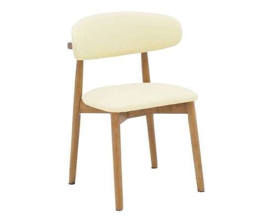 Καρέκλα Ubene pakoworld rubberwood και pu σε καρυδί και μπεζ απόχρωση 46x58x79εκ - ΚΑΡΕΚΛΕΣ - ΠΟΛΥΘΡΟΝΕΣ ΕΣ. στο Milonadakis.gr