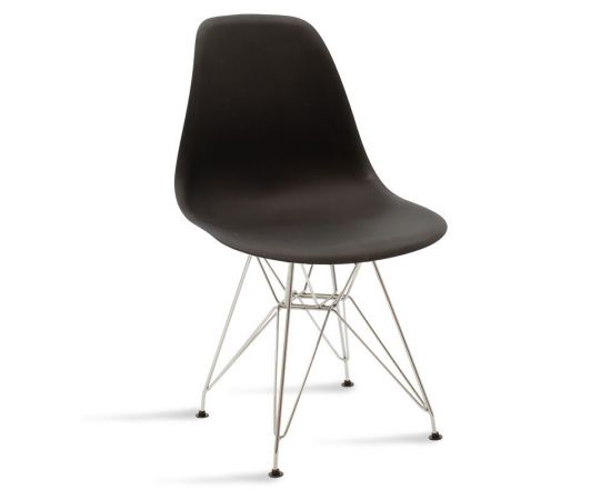 Καρέκλα Adelle pakoworld PP μαύρο-inox πόδι 46x55x81εκ - ΚΑΡΕΚΛΕΣ - ΠΟΛΥΘΡΟΝΕΣ ΕΣ. στο Milonadakis.gr