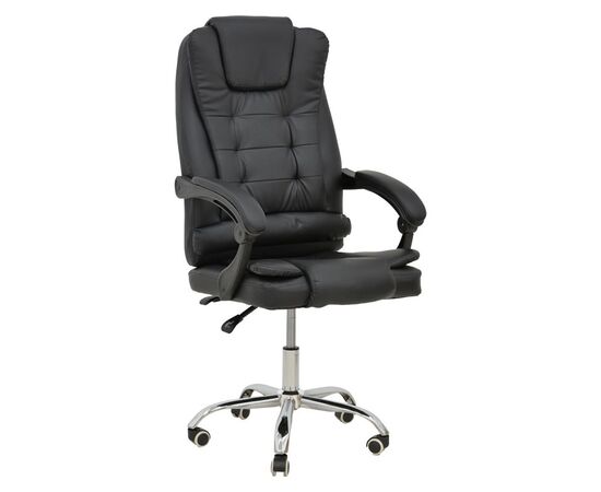 Καρέκλα γραφείου διευθυντή Toronsi pakoworld μαύρο pu 60x68x128εκ - ΚΑΡΕΚΛΕΣ ΓΡΑΦΕΙΟΥ στο Milonadakis.gr
