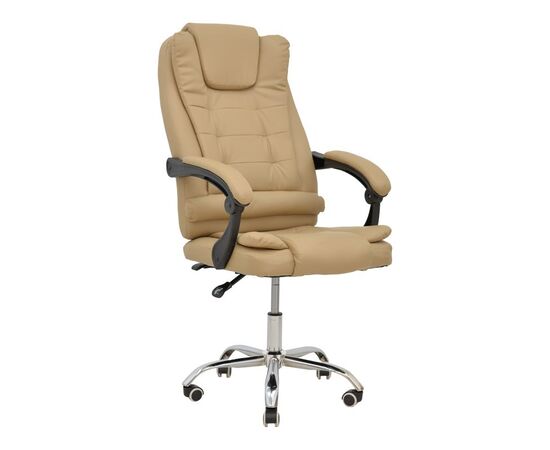Καρέκλα γραφείου διευθυντή Toronsi pakoworld μπεζ pu 60x68x128εκ - ΚΑΡΕΚΛΕΣ ΓΡΑΦΕΙΟΥ στο Milonadakis.gr