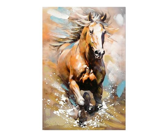 Πίνακας σε καμβά Horse Inart 60x3x90εκ - ΠΙΝΑΚΕΣ στο Milonadakis.gr