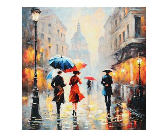 Πίνακας σε καμβά Nightdream I Inart 100x3x100εκ - ΠΙΝΑΚΕΣ στο Milonadakis.gr