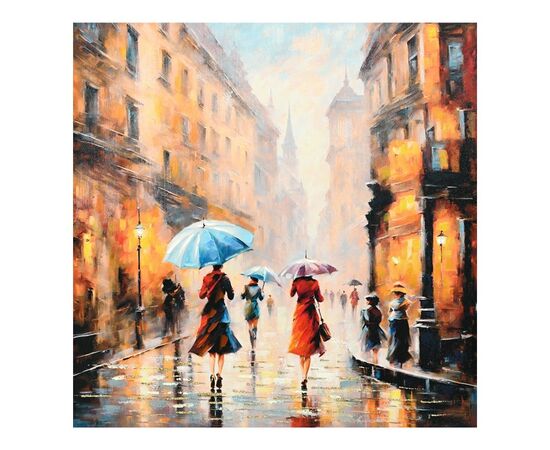 Πίνακας σε καμβά Nightdream II Inart 100x3x100εκ - ΠΙΝΑΚΕΣ στο Milonadakis.gr