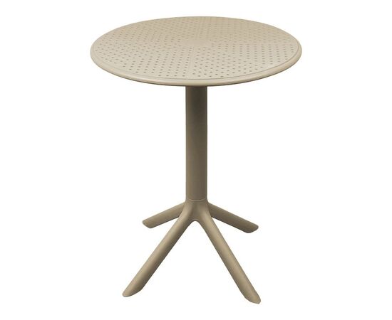Τραπέζι Merkon pakoworld pp σε cappucino απόχρωση Φ60x75εκ - ΤΡΑΠΕΖΙΑ ΕΞ. ΧΩΡΟΥ στο Milonadakis.gr