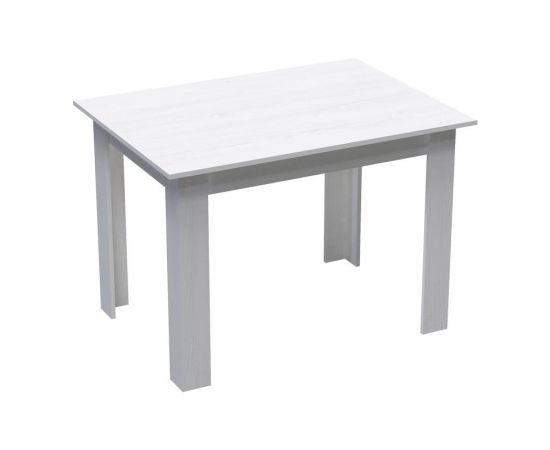 Τραπέζι Manka pakoworld μελαμίνη σε λευκή απόχρωση 110x80x77εκ - ΤΡΑΠΕΖΙΑ ΚΟΥΖΙΝΑΣ στο Milonadakis.gr