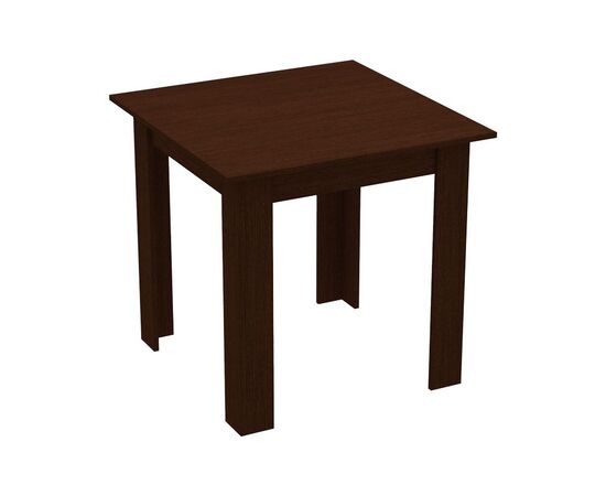 Τραπέζι Manka I pakoworld μελαμίνη σε wenge απόχρωση 80x80x77εκ - ΤΡΑΠΕΖΙΑ ΚΟΥΖΙΝΑΣ στο Milonadakis.gr