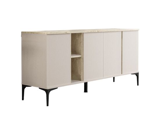 Μπουφές Vetine pakoworld σε λευκή απόχρωση 180x45x80εκ - ΜΠΟΥΦΕΔΕΣ-ΚΟΝΣΟΛΕΣ στο Milonadakis.gr