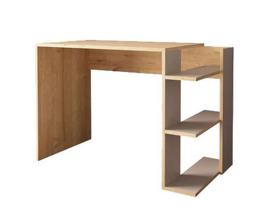 Γραφείο εργασίας Toska pakoworld σε oak- sandstone απόχρωση 114x56x76εκ - ΓΡΑΦΕΙΑ στο Milonadakis.gr