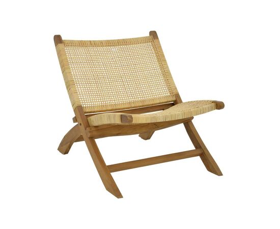 Καρέκλα Jerenze pakoworld φυσικό teak ξύλο-rattan 65x78x68εκ - ΚΑΡΕΚΛΕΣ - ΠΟΛΥΘΡΟΝΕΣ στο Milonadakis.gr