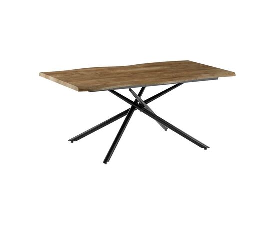 Τραπεζαρία Ditta-Jonal pakoworld μόκα- καρυδί 180x90x76εκ - ΤΡΑΠΕΖΑΡΙΕΣ στο Milonadakis.gr