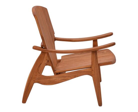 Πολυθρόνα Brazin pakoworld φυσικό teak ξύλο 72x71x77εκ - ΚΑΡΕΚΛΕΣ - ΠΟΛΥΘΡΟΝΕΣ στο Milonadakis.gr