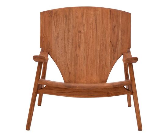 Πολυθρόνα Brazin pakoworld φυσικό teak ξύλο 72x71x77εκ - ΚΑΡΕΚΛΕΣ - ΠΟΛΥΘΡΟΝΕΣ στο Milonadakis.gr