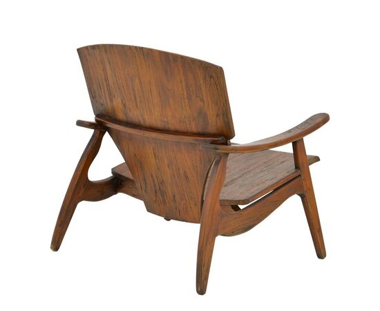 Πολυθρόνα Brazin pakoworld καρυδί teak ξύλο 72x71x77εκ - ΚΑΡΕΚΛΕΣ - ΠΟΛΥΘΡΟΝΕΣ στο Milonadakis.gr